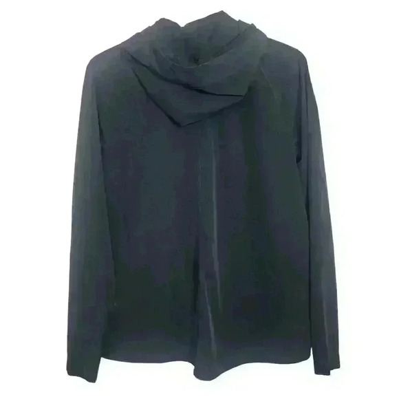 Lululemon Womens Black Gym Running Full Zip Hoodie Jacket Size 6 - Picture 2 of 10